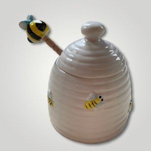 Home Essentials Honeybee Honey Pot